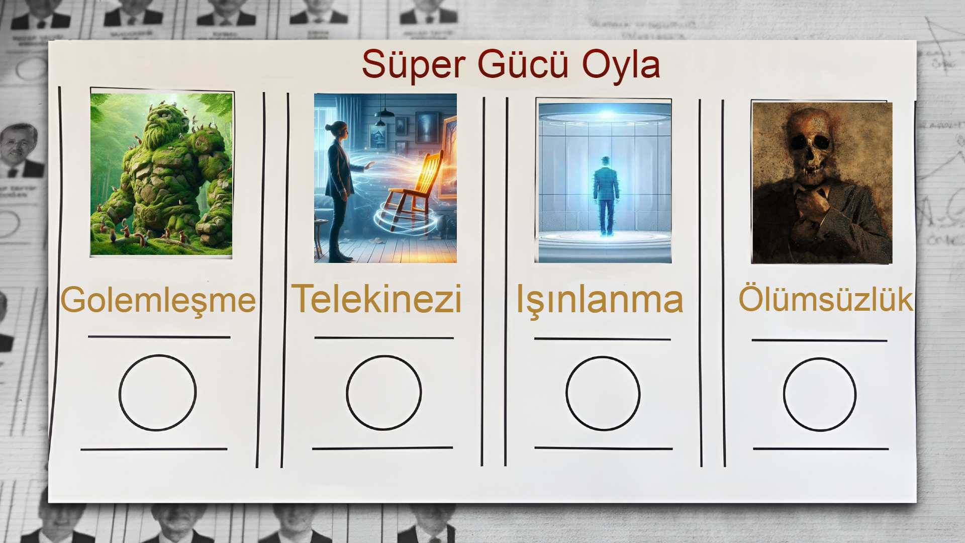 Hangi Süper Gücü İstersin